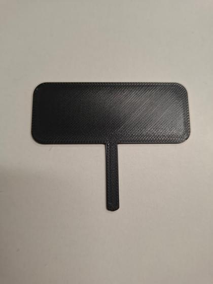 Grönsakspinne - Skylt